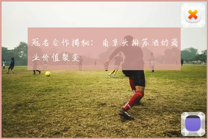 冠名合作揭秘：南京头排苏酒的商业价值裂变